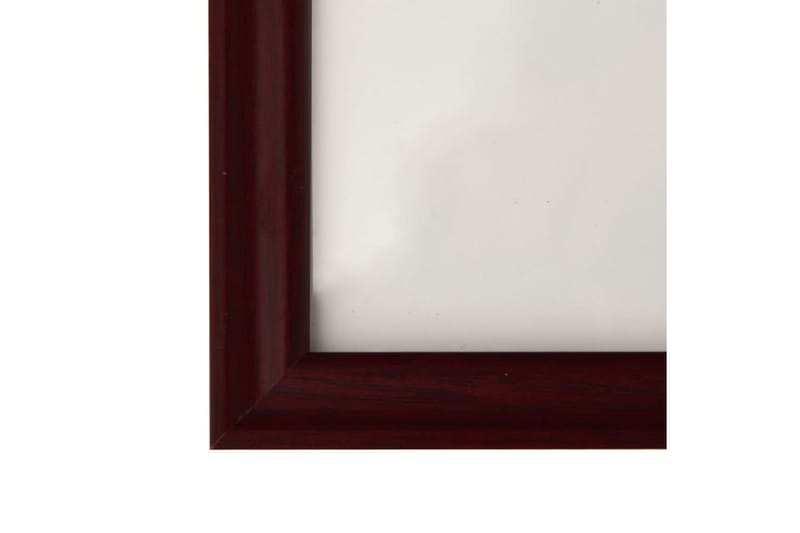 billedrammer 3 stk. til væg eller bord 59,4x84 cm mørkerød - Rød - Fotoramme - Ramme poster