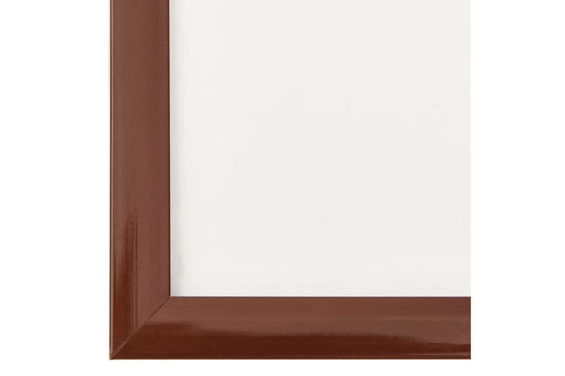 billedrammer 3 stk. til væg og bord 59,4x84 cm - Brun - Boligtilbehør - Vægdekoration - Rammer