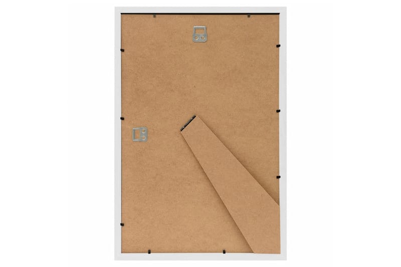 billedrammer 5 stk. til væg eller bord 13x18 cm - Hvid - Fotoramme - Ramme poster