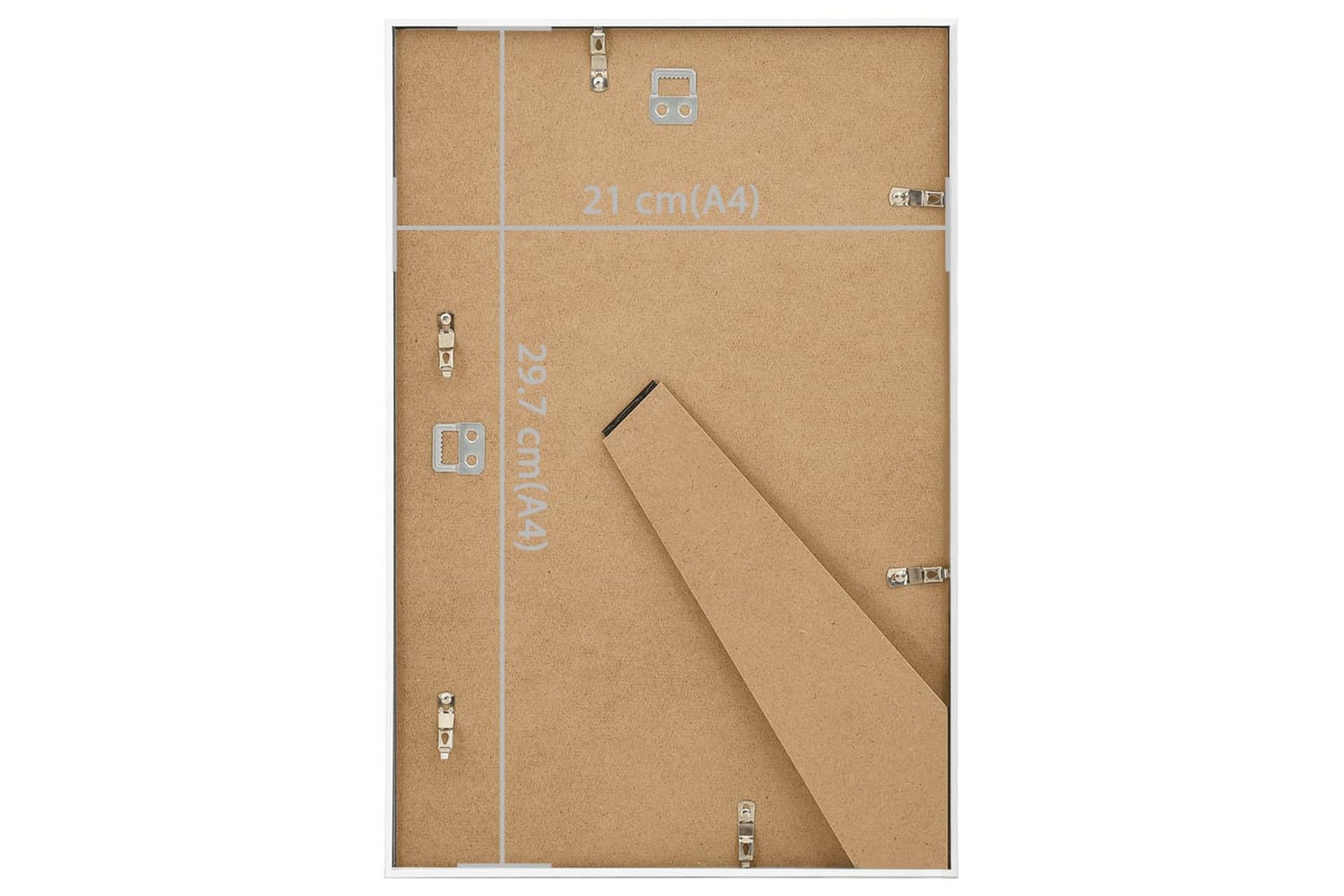 billedrammer 5 stk. til væg eller bord 21x29,7 cm - Hvid - Boligtilbehør - Vægdekoration - Rammer