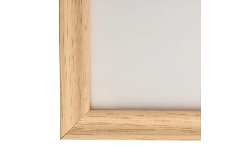 billedrammer 5 stk. til væg eller bord 59,4x84 cm lys eg - Brun - Fotoramme - Ramme poster