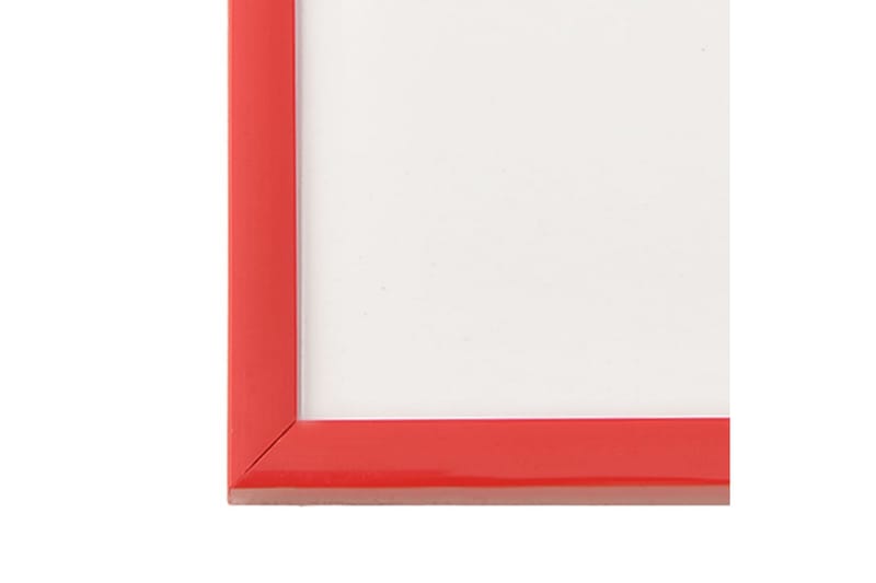 billedrammer 5 stk. til væg eller bord 70x90 cm - Rød - Boligtilbehør - Vægdekoration - Rammer