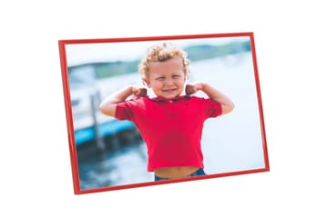 billedrammer 5 stk. til væg eller bord 70x90 cm - Rød - Boligtilbehør - Vægdekoration - Rammer