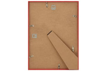 billedrammer 5 stk. til væg eller bord 70x90 cm - Rød - Boligtilbehør - Vægdekoration - Rammer