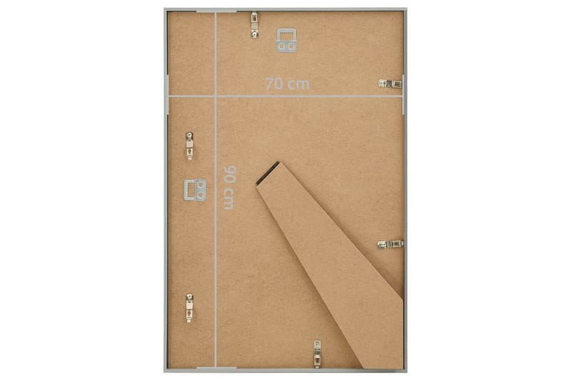 billedrammer 5 stk. til væg eller bord 70x90 cm - Sølv - Boligtilbehør - Vægdekoration - Rammer