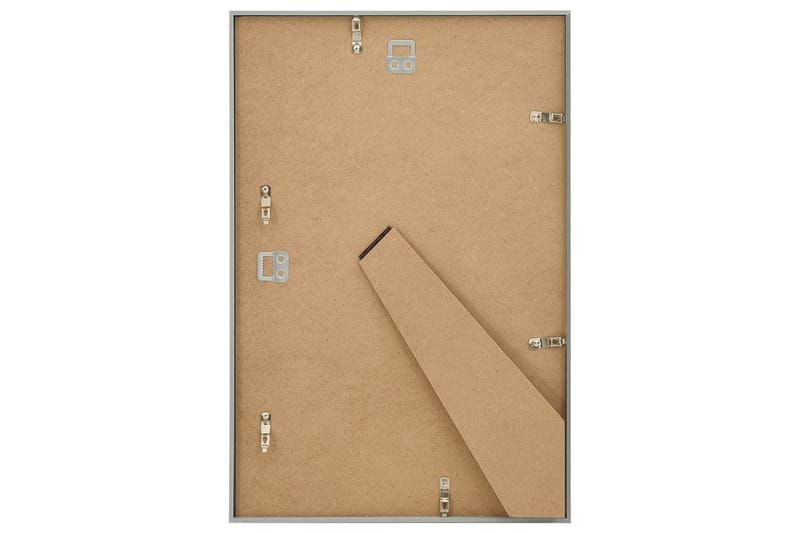 billedrammer 5 stk. til væg og bord 59,4x84 cm - Sølv - Boligtilbehør - Vægdekoration - Rammer