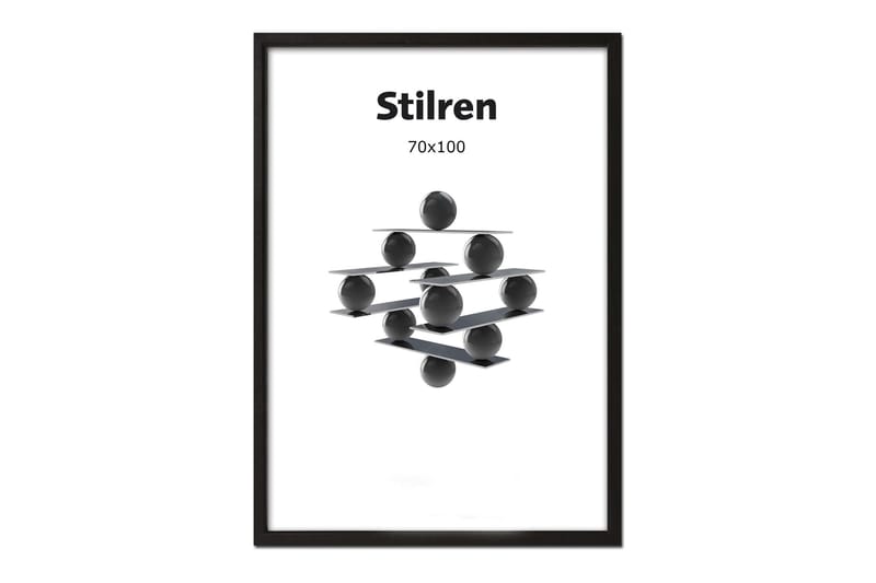 Cayeden Ram Stilren 70x100 cm - Sort - Fotoramme - Ramme poster