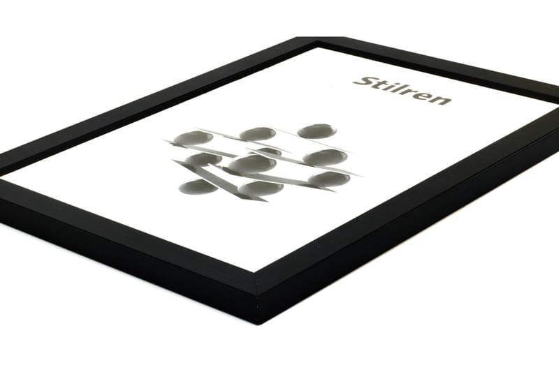Elegant fotoramme 60x90 cm - Sort / plexiglas - Boligtilbehør - Vægdekoration - Rammer