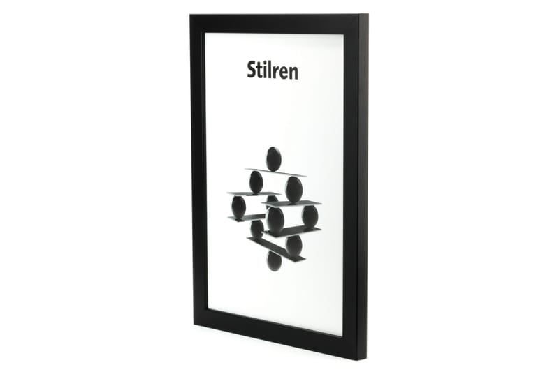 Elegant fotoramme 60x90 cm - Sort / plexiglas - Fotoramme - Ramme poster