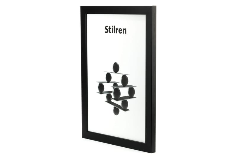 Stilren Fotoramme 61x92 cm - Sort/Plexiglas - Boligtilbehør - Vægdekoration - Rammer
