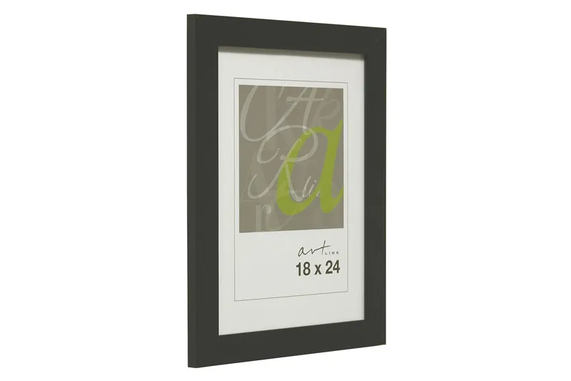 Trendline Billederamme MDF 18x24 cm, Sort