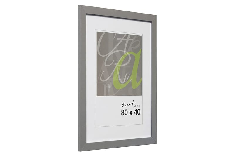 Trendline Billederamme MDF 30x40 cm, Sølv