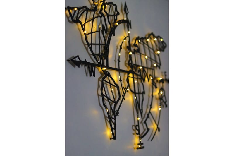 Decorative Metal Wall Accessory 65x95 - Boligtilbehør - Vægdekoration - Skilt - Emaljeskilte