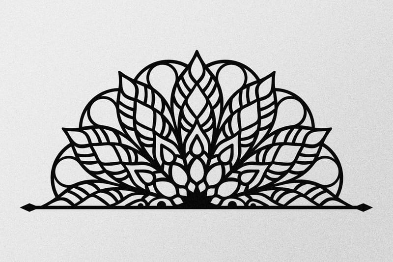 Amor Vægdekor - Sort - Boligtilbehør - Vægdekoration - Skilt - Emaljeskilte