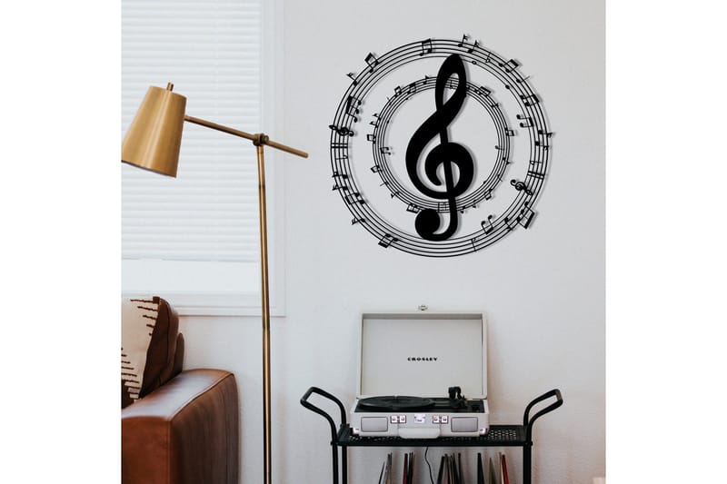 Arrakis Vægdekor - Sort - Boligtilbehør - Vægdekoration - Skilt - Emaljeskilte