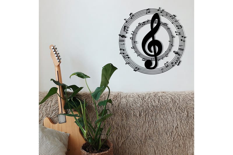 Arrakis Vægdekor - Sort - Boligtilbehør - Vægdekoration - Skilt - Emaljeskilte