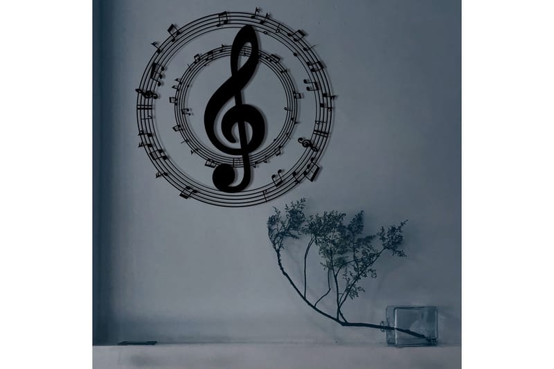 Arrakis Vægdekor - Sort - Boligtilbehør - Vægdekoration - Skilt - Emaljeskilte