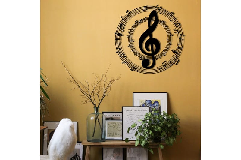 Arrakis Vægdekor - Sort - Boligtilbehør - Vægdekoration - Skilt - Emaljeskilte