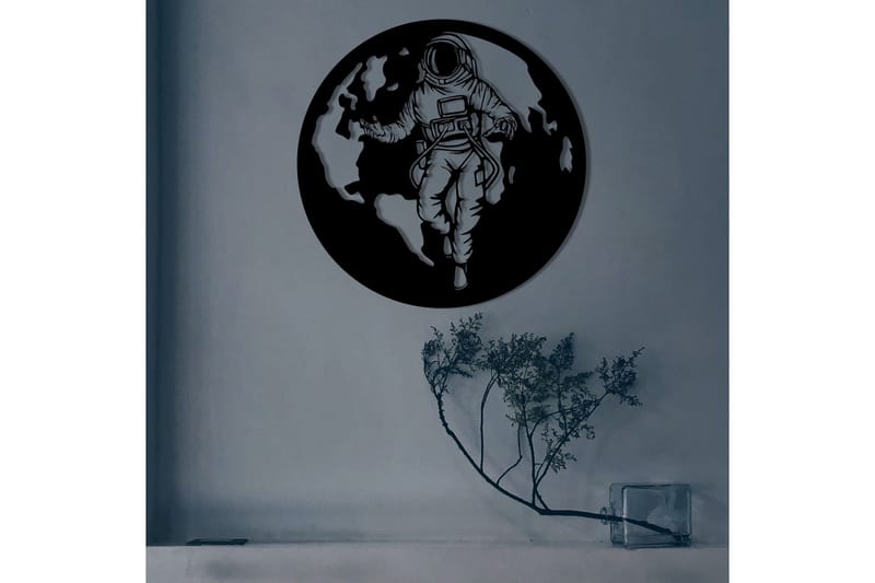 Asti Vægdekor - Sort - Boligtilbehør - Vægdekoration - Skilt - Emaljeskilte