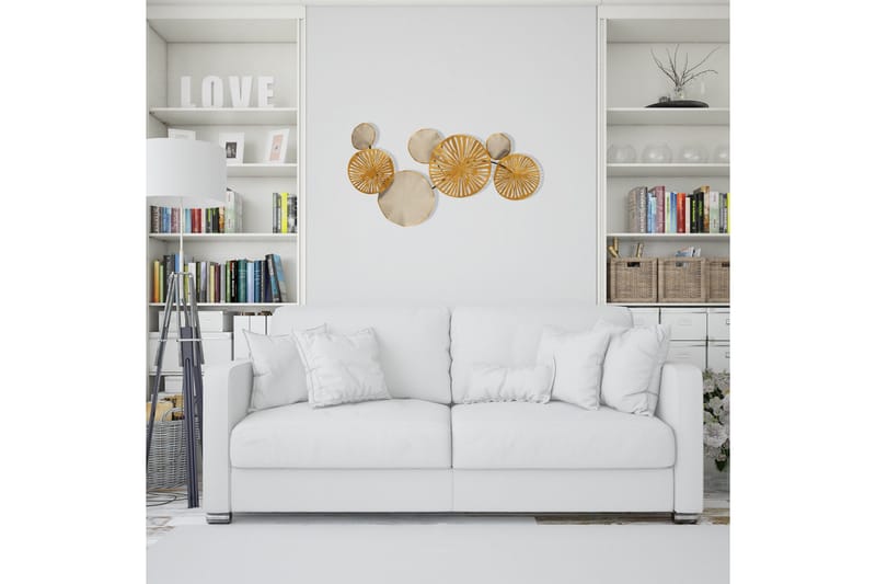 Astrid 3 Vægdekor - Flerfarvet - Boligtilbehør - Vægdekoration - Skilt - Emaljeskilte