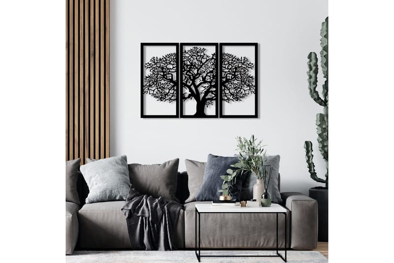 Berceste 2 Vægdekor - Sort - Boligtilbehør - Vægdekoration - Skilt - Emaljeskilte