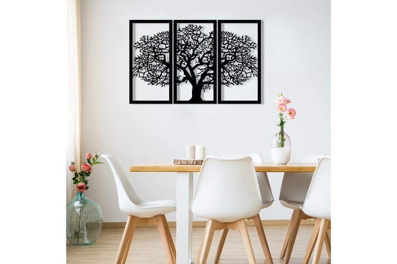 Berceste 2 Vægdekor - Sort - Boligtilbehør - Vægdekoration - Skilt - Emaljeskilte