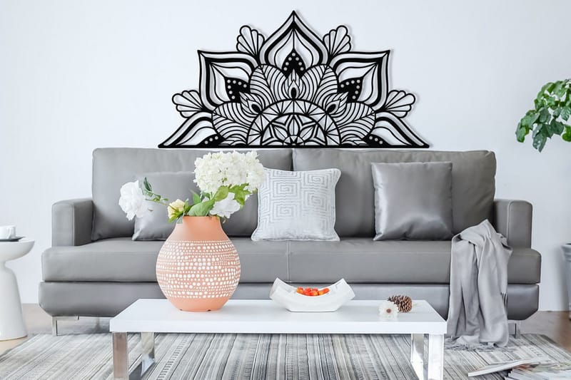 Berceste Vægdekor, Sort