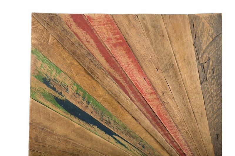 Cancun Vægdekoration Træ 70 cm - Flerfarvet - Emaljeskilte