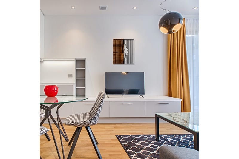 Captihvidy Vægdekor - Sort/Valnød - Boligtilbehør - Vægdekoration - Skilt - Emaljeskilte