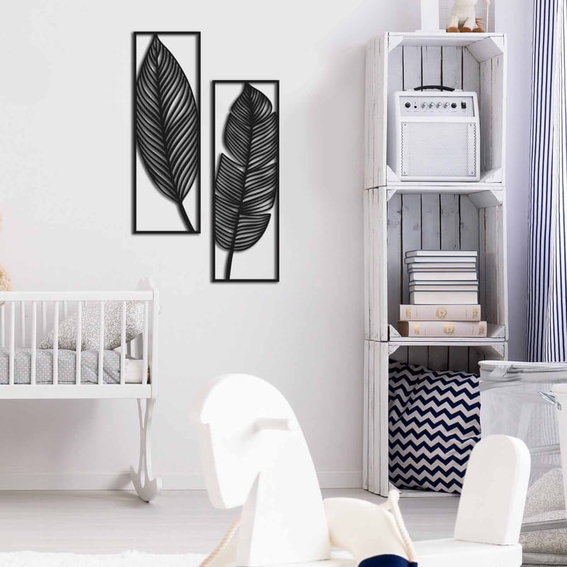 Decorative Metal Wall Accessory 24x73 - Boligtilbehør - Vægdekoration - Skilt - Emaljeskilte