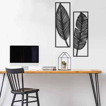 Decorative Metal Wall Accessory 24x73 - Boligtilbehør - Vægdekoration - Skilt - Emaljeskilte