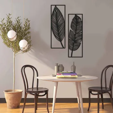 Decorative Metal Wall Accessory 24x73 - Boligtilbehør - Vægdekoration - Skilt - Emaljeskilte