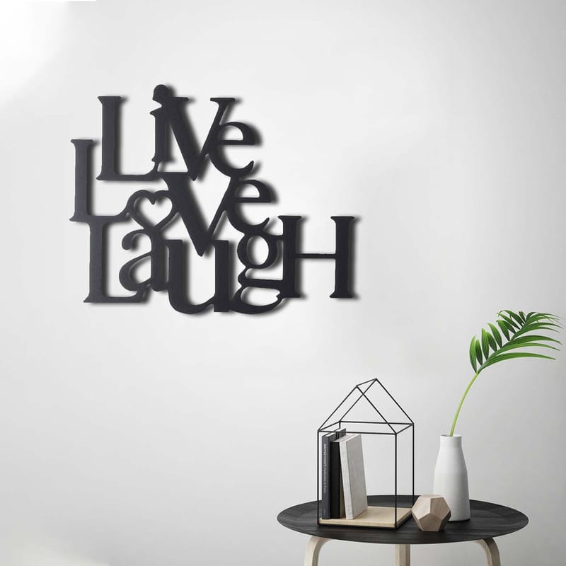 Decorative Metal Wall Accessory 40x49 - Boligtilbehør - Vægdekoration - Skilt - Emaljeskilte