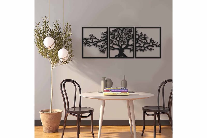 Decorative Metal Wall Accessory 40x49 - Boligtilbehør - Vægdekoration - Skilt - Emaljeskilte