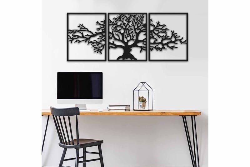 Decorative Metal Wall Accessory 40x49 - Boligtilbehør - Vægdekoration - Skilt - Emaljeskilte