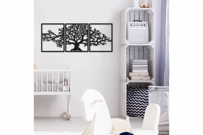 Decorative Metal Wall Accessory 40x49 - Boligtilbehør - Vægdekoration - Skilt - Emaljeskilte