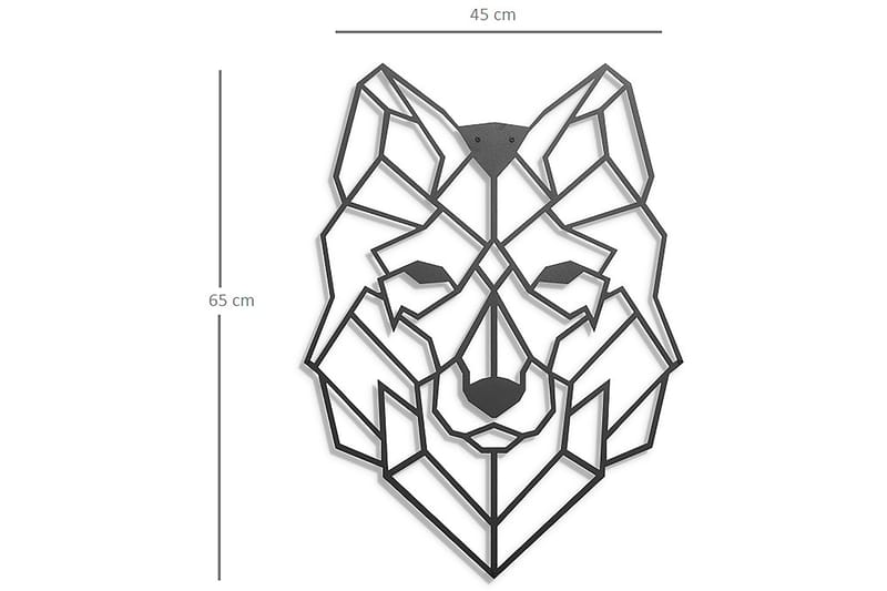 Decorative Metal Wall Accessory 45x65 - Boligtilbehør - Vægdekoration - Skilt - Emaljeskilte