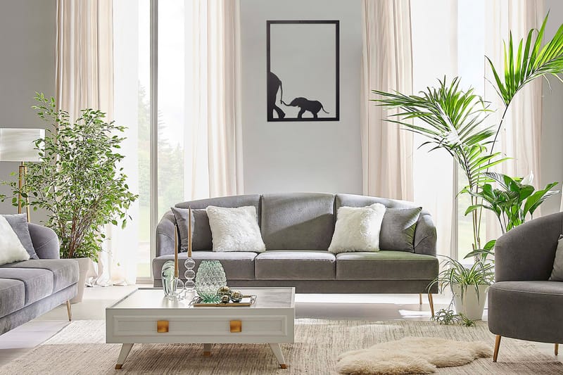 Decorative Metal Wall Accessory 45x65 - Boligtilbehør - Vægdekoration - Skilt - Emaljeskilte