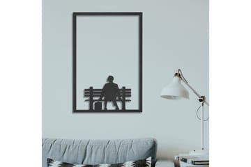Decorative Metal Wall Accessory 45x65 - Boligtilbehør - Vægdekoration - Skilt - Emaljeskilte