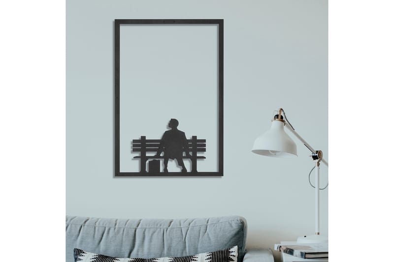 Decorative Metal Wall Accessory 45x65 - Boligtilbehør - Vægdekoration - Skilt - Emaljeskilte