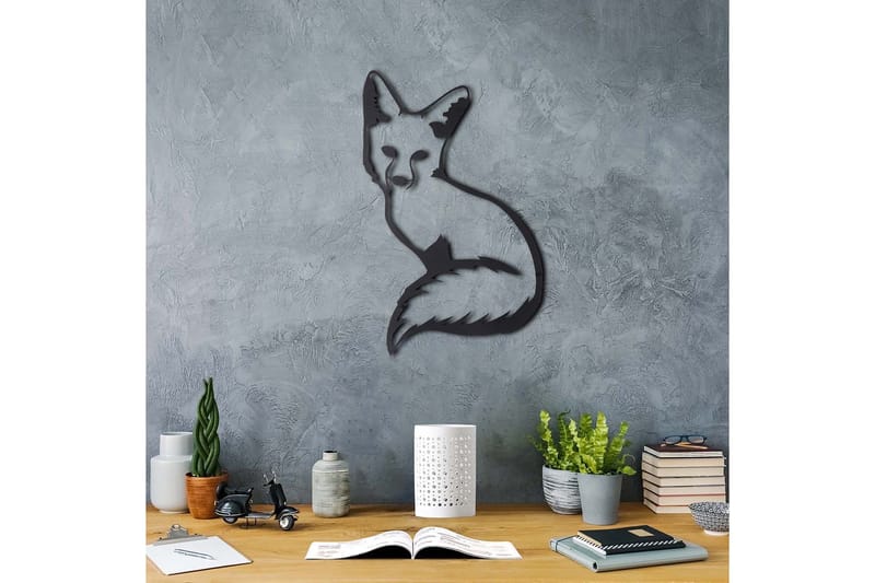 Decorative Metal Wall Accessory 50x30 - Boligtilbehør - Vægdekoration - Skilt - Emaljeskilte