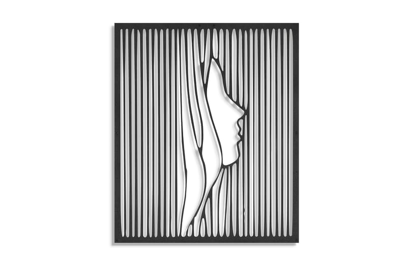 Decorative Metal Wall Accessory 50x60 - Emaljeskilte