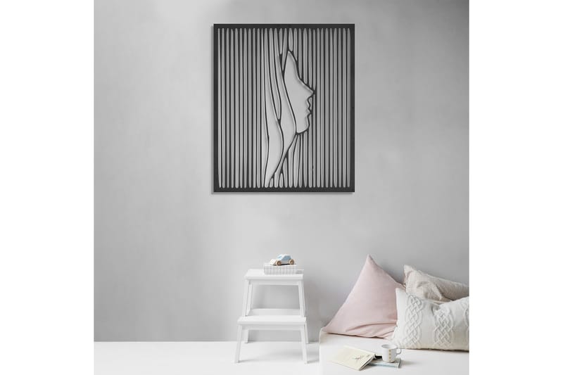 Decorative Metal Wall Accessory 50x60 - Boligtilbehør - Vægdekoration - Skilt - Emaljeskilte