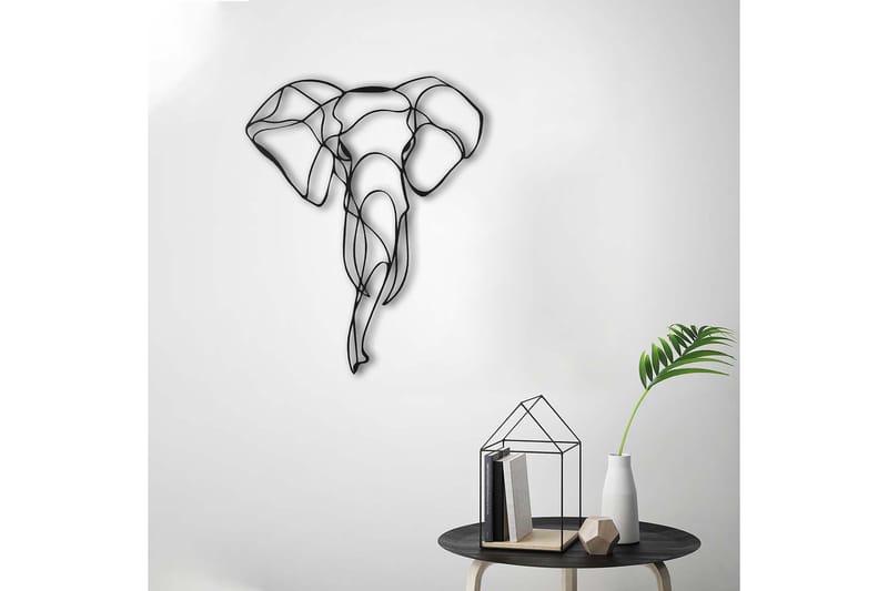 Decorative Metal Wall Accessory 52x41 - Boligtilbehør - Vægdekoration - Skilt - Emaljeskilte