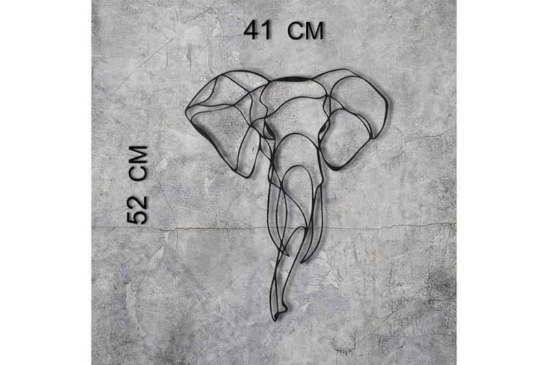 Decorative Metal Wall Accessory 52x41 - Boligtilbehør - Vægdekoration - Skilt - Emaljeskilte