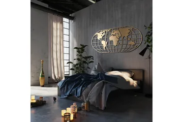 Decorative Metal Wall Accessory 60x120 - Boligtilbehør - Vægdekoration - Skilt - Emaljeskilte