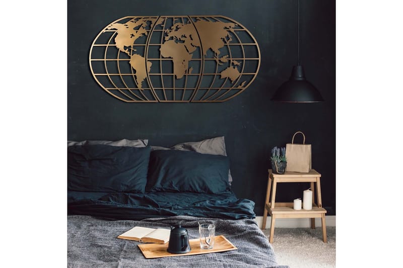 Decorative Metal Wall Accessory 60x120 - Boligtilbehør - Vægdekoration - Skilt - Emaljeskilte