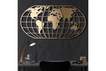 Decorative Metal Wall Accessory 60x120 - Boligtilbehør - Vægdekoration - Skilt - Emaljeskilte