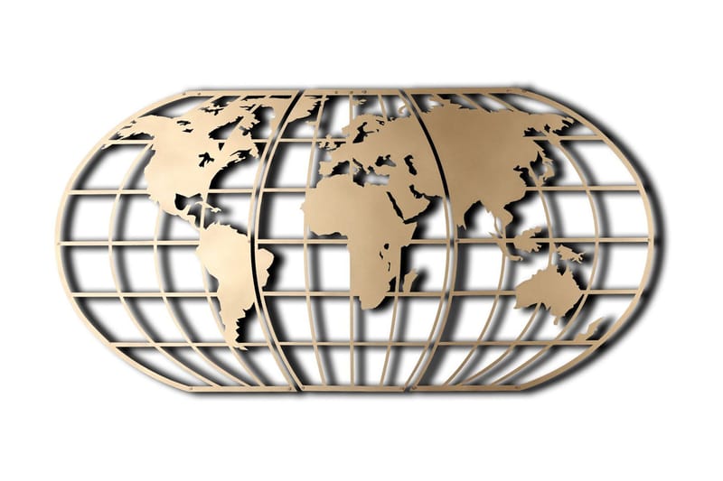 Decorative Metal Wall Accessory 60x120 - Boligtilbehør - Vægdekoration - Skilt - Emaljeskilte