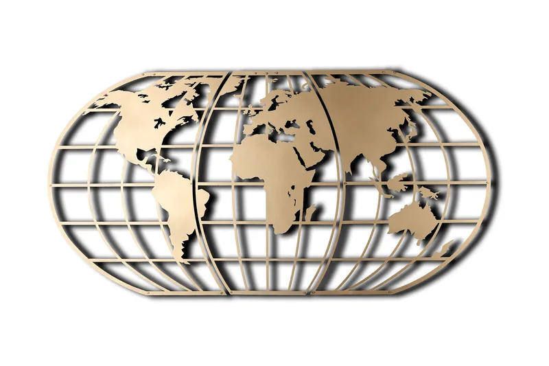 Decorative Metal Wall Accessory 60x120, undefined